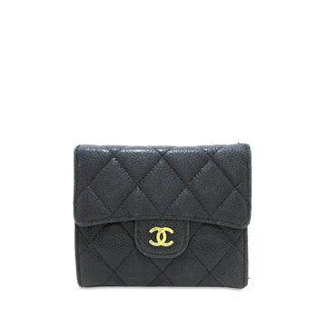 Pearl Street Bags Chanel CC Caviar Trifold Wallet (SHG-an3bZD)