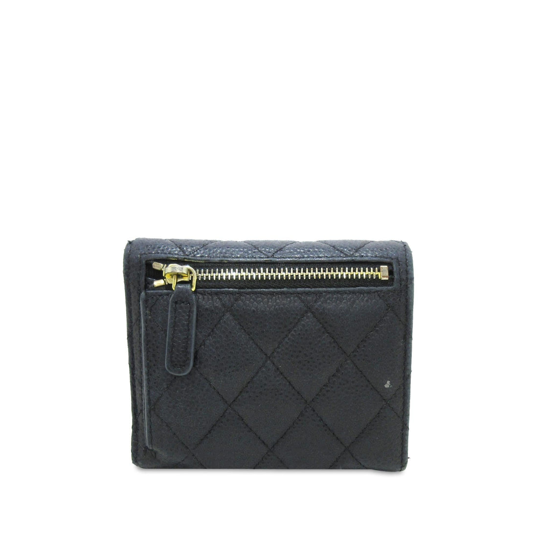 Pearl Street Bags Chanel CC Caviar Trifold Wallet (SHG-an3bZD)
