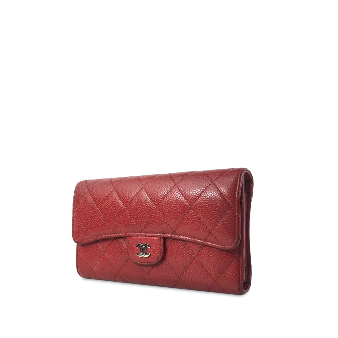 Pearl Street Bags Chanel CC Caviar Trifold Wallet (SHG-avlCSd)