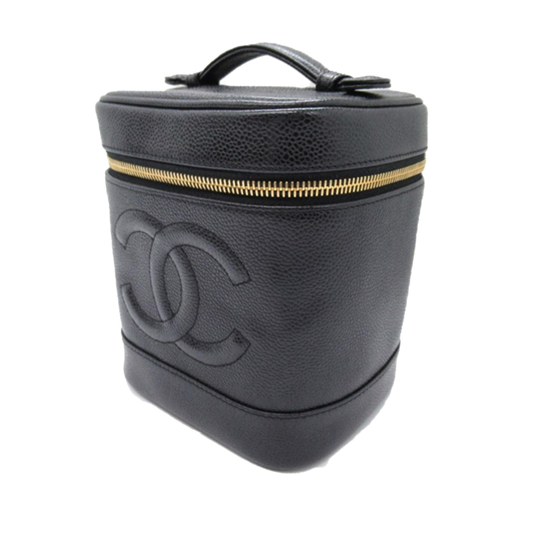 Pearl Street Bags Chanel CC Caviar Vanity Case (SHG-5bSsYd)
