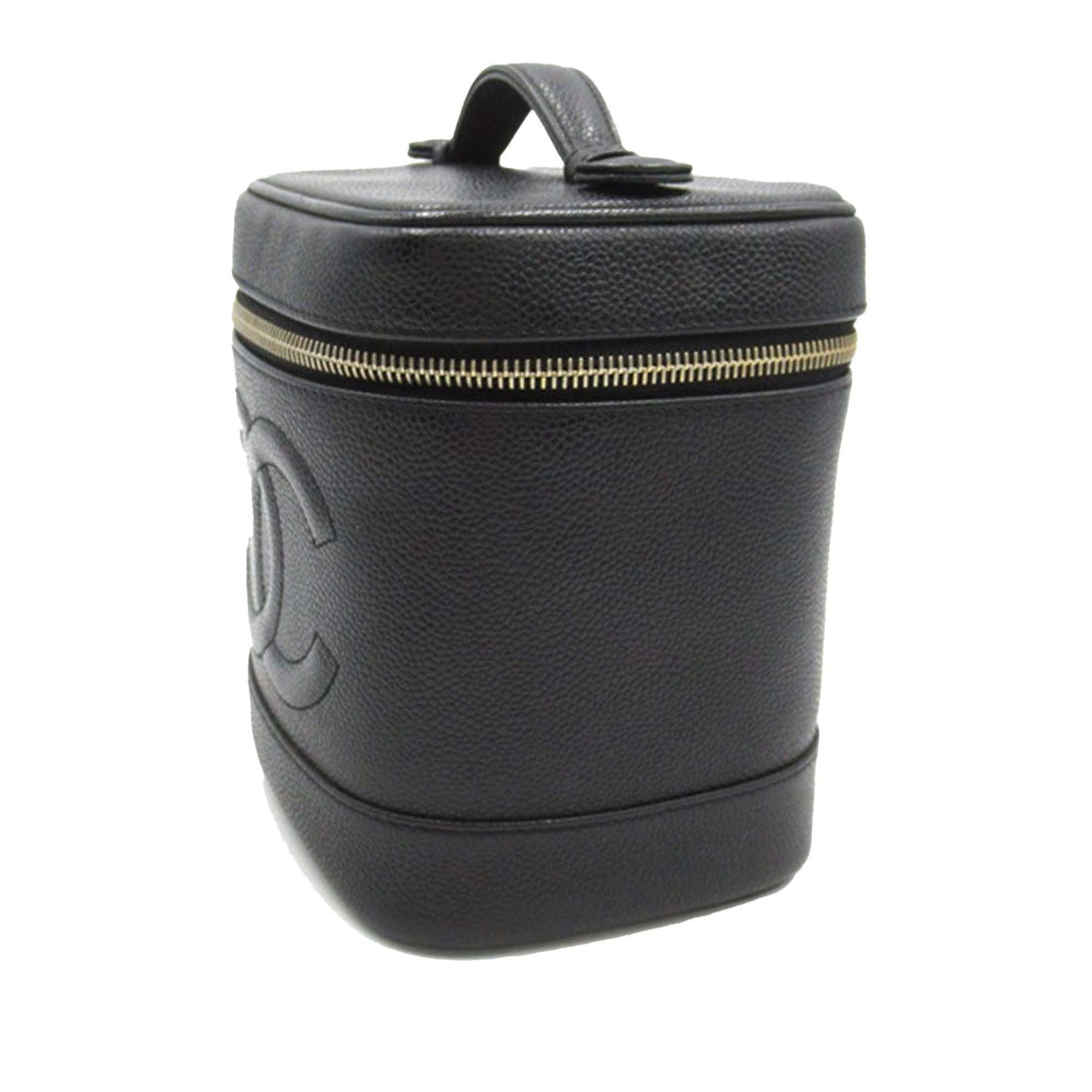 Chanel CC Caviar Vanity Case (SHG-CVCec1)