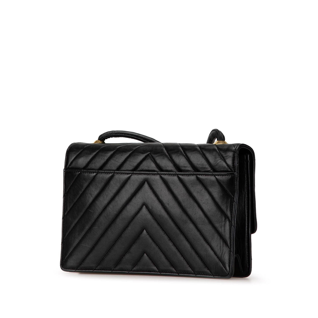 Chanel CC Chevron Lambskin Crossbody (SHG-N7XQs1)