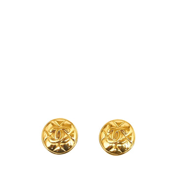Chanel CC Clip On Earrings (SHG-7AUyXr)