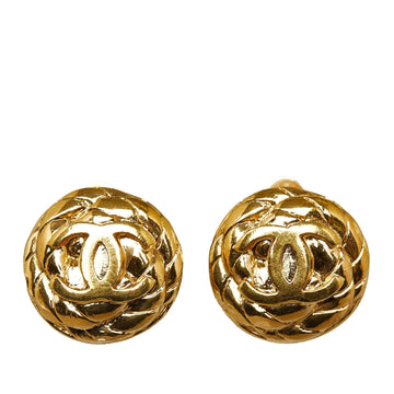 Pearl Street Bags Chanel CC Clip On Earrings (SHG-AP7MaK)