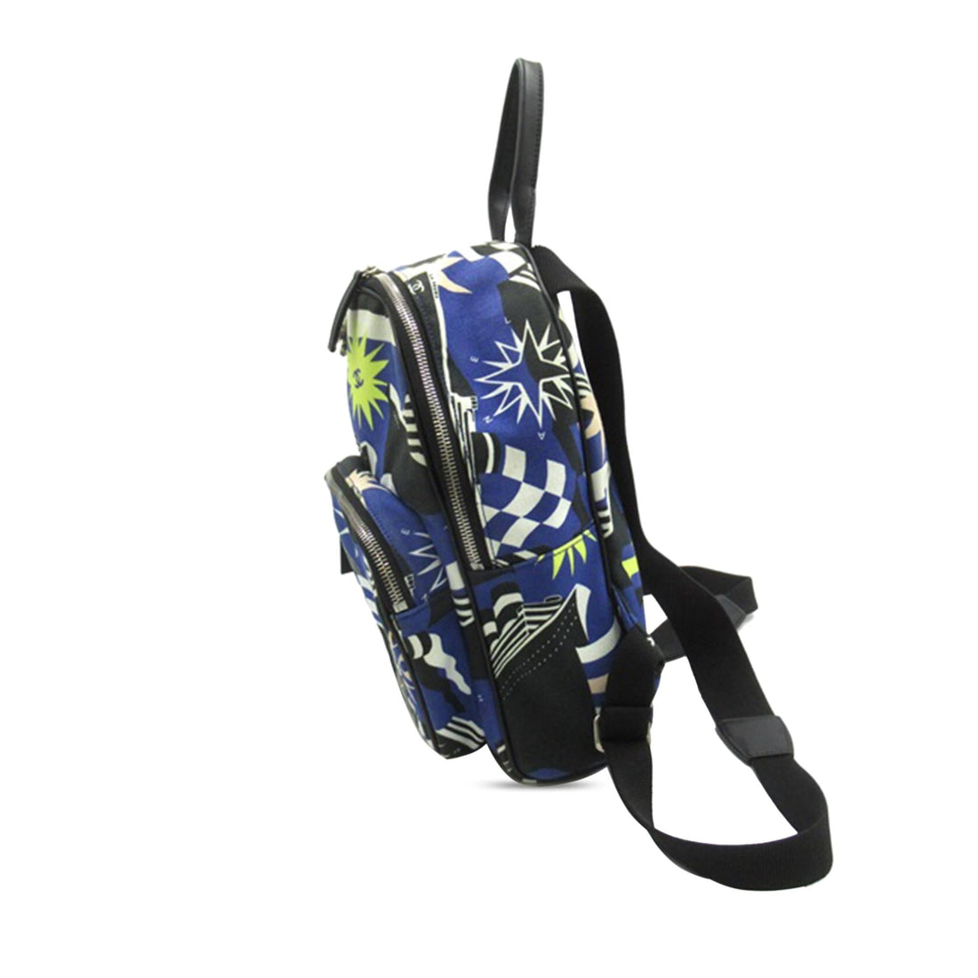 Pearl Street Bags Chanel CC Cruise Print Canvas Backpack (SHG-wqmXsi)