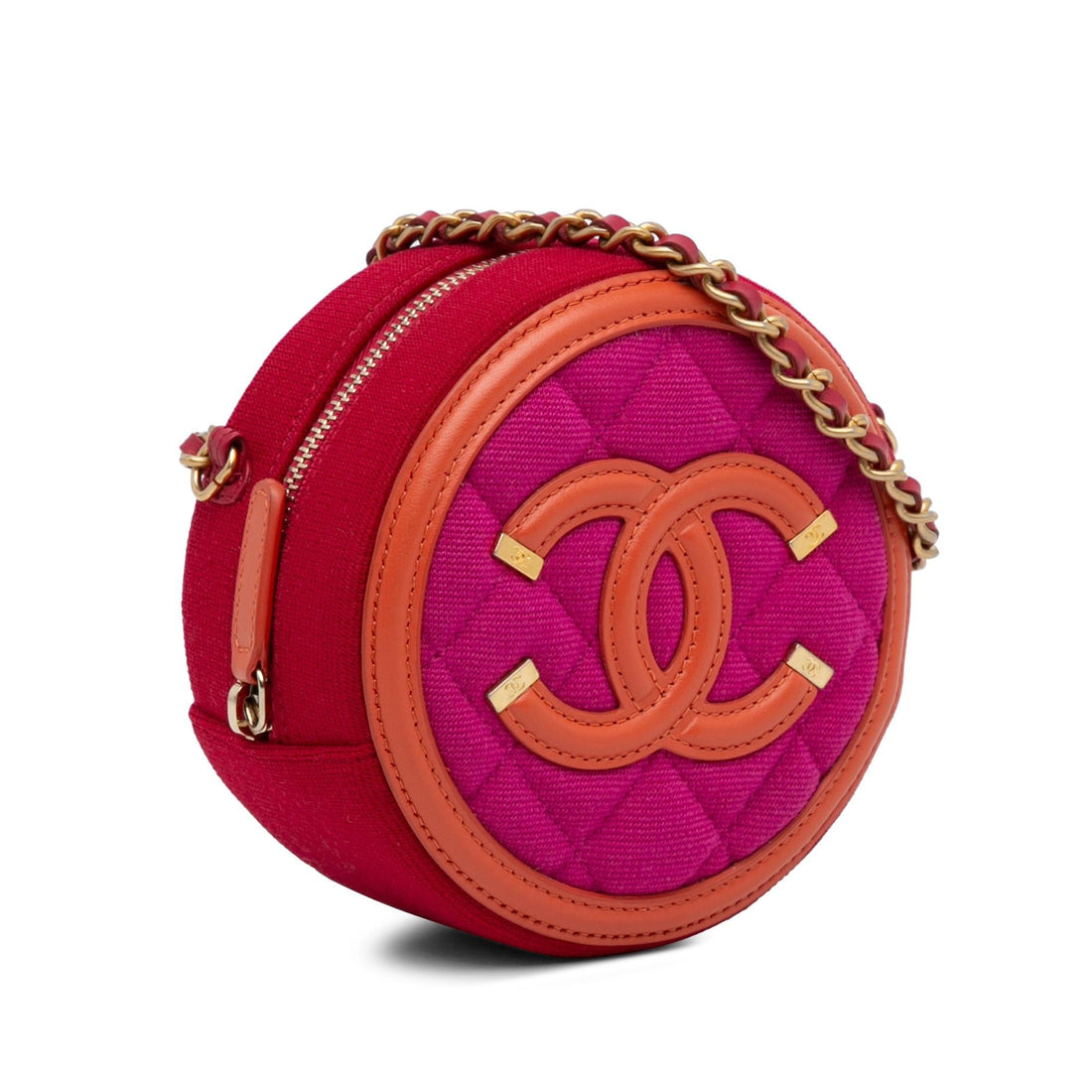Pearl Street Bags Chanel CC Filigree Crossbody Bag (SHG-8ce8yH)
