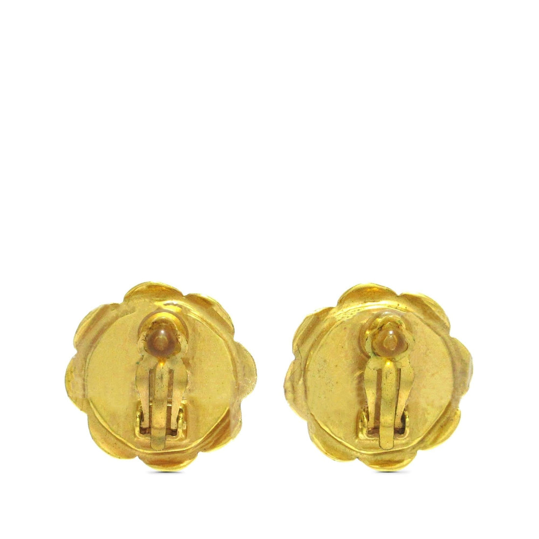 Pearl Street Bags Chanel CC Flower Clip on Earrings (SHG-ZWq8Zh)
