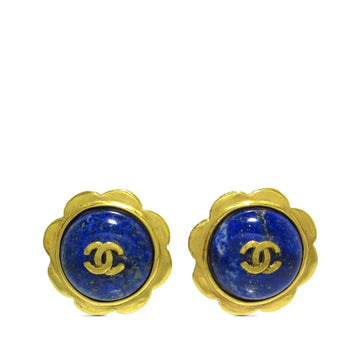 Pearl Street Bags Chanel CC Flower Clip on Earrings (SHG-ZWq8Zh)