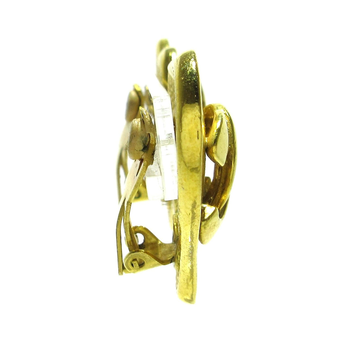 Pearl Street Bags Chanel CC Heart Clip On Earrings (SHG-ZRQvwJ)