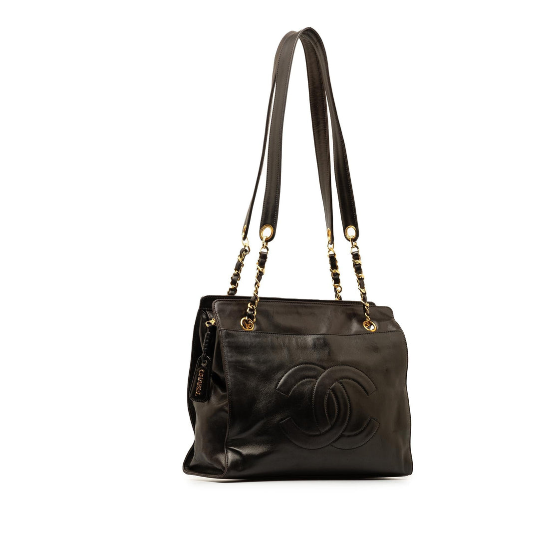 Pearl Street Bags Chanel CC Lambskin Chain Tote (SHG-DfvFnM)
