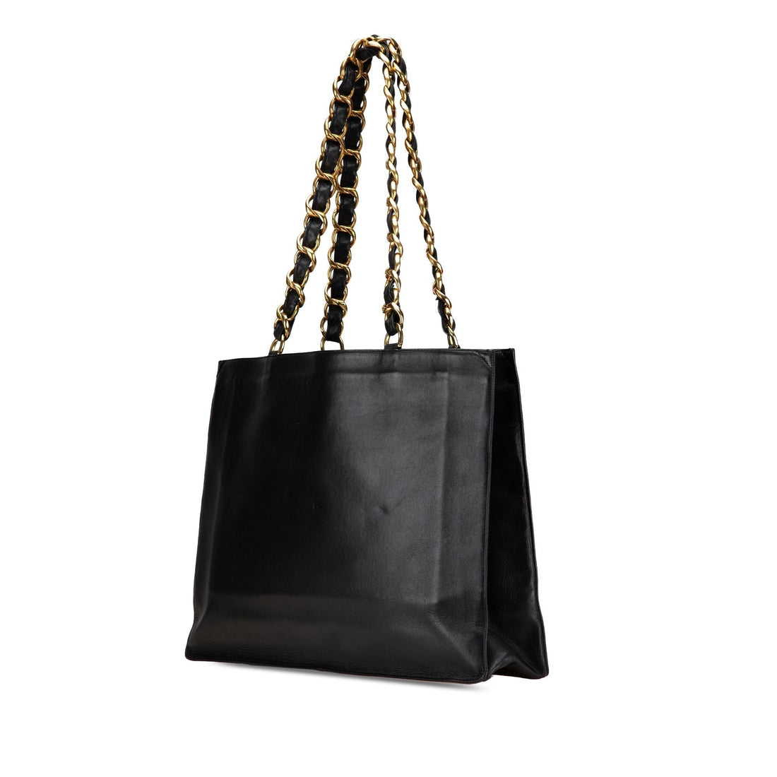 Chanel CC Lambskin Chain Tote (SHG-wGZbH7)