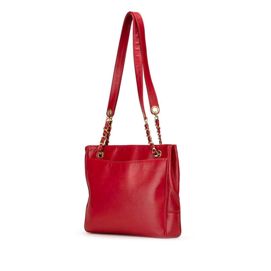 Chanel CC Lambskin Chain Tote (SHG-60sefo)