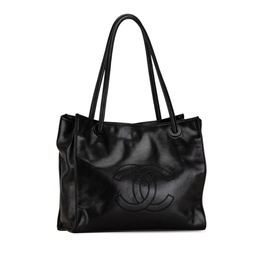 Top Quality Chanel CC Lambskin Tote Bag (SHG-R6lAw8)