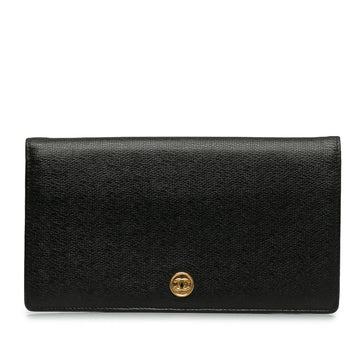 Pearl Street Bags Chanel CC Leather Bifold Wallet (SHG-rzxdAh)