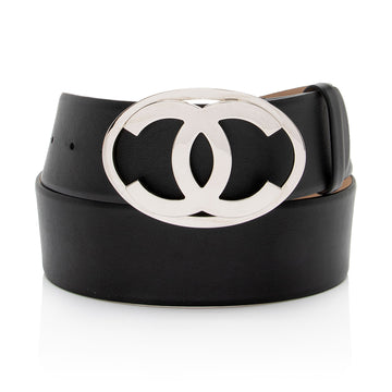 Pearl Street Bags Chanel CC Logo Belt - Size 36 / 90 (SHF-5KF8I3)