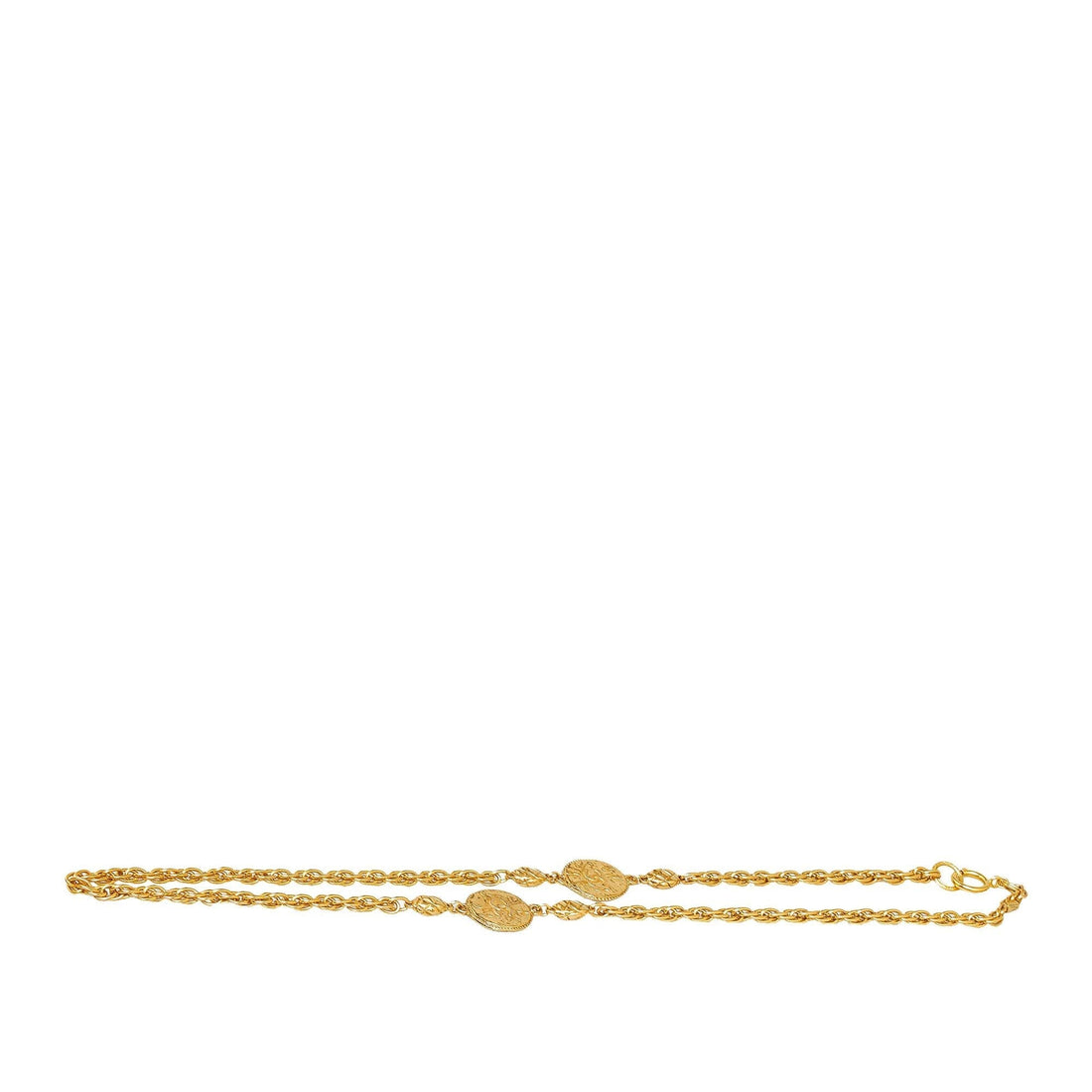 Pearl Street Bags Chanel CC Medallion Necklace (SHG-dAzCeX)