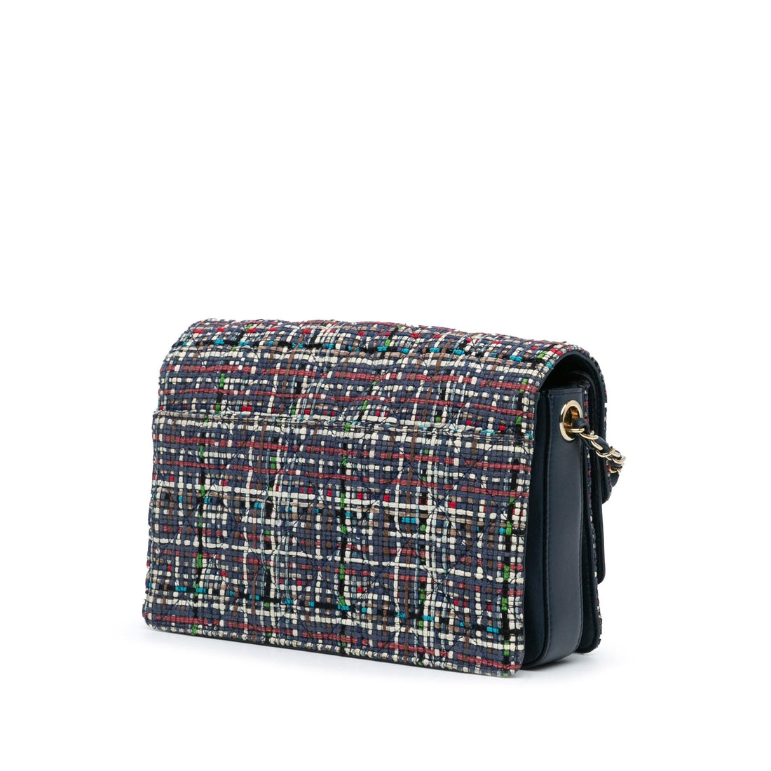 Top Quality Chanel CC Multicolor Tweed Double Flap (SHG-djHZ7S)