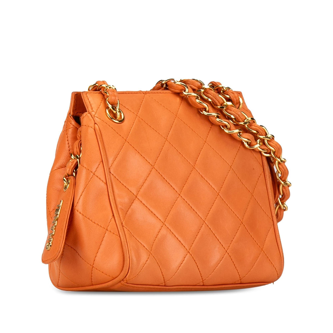 Pearl Street Bags Chanel CC Quilted Calfskin Chain Shoulder Bag (SHG-JfYVD1)