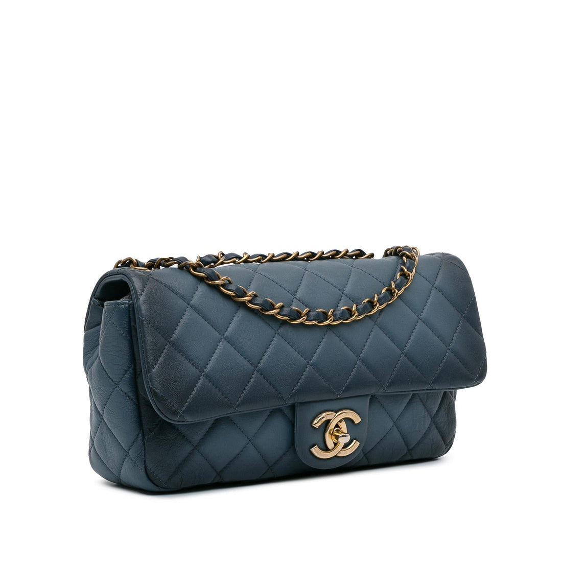 Chanel CC Quilted CalBNkin Ombre Flap (SHG-mJHtHE)
