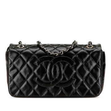 Chanel CC Quilted Glazed CalBNkin Flap (SHG-16f7wX)