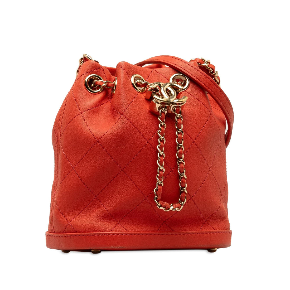 Pearl Street Bags Chanel CC Quilted Lambskin Bucket (SHG-Kq4OAT)