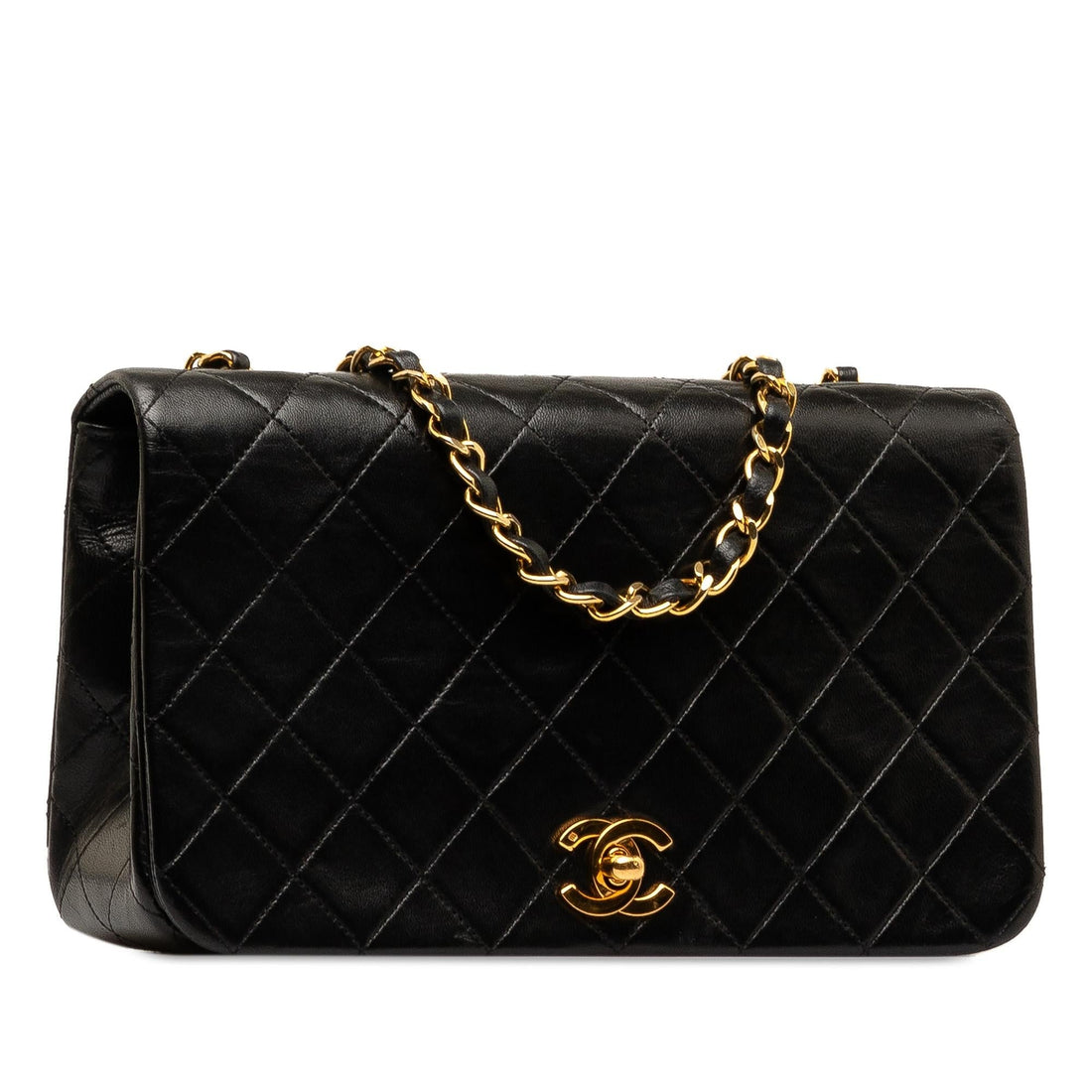 Pearl Street Bags Chanel CC Quilted Lambskin Full Flap (SHG-5yOQSk)