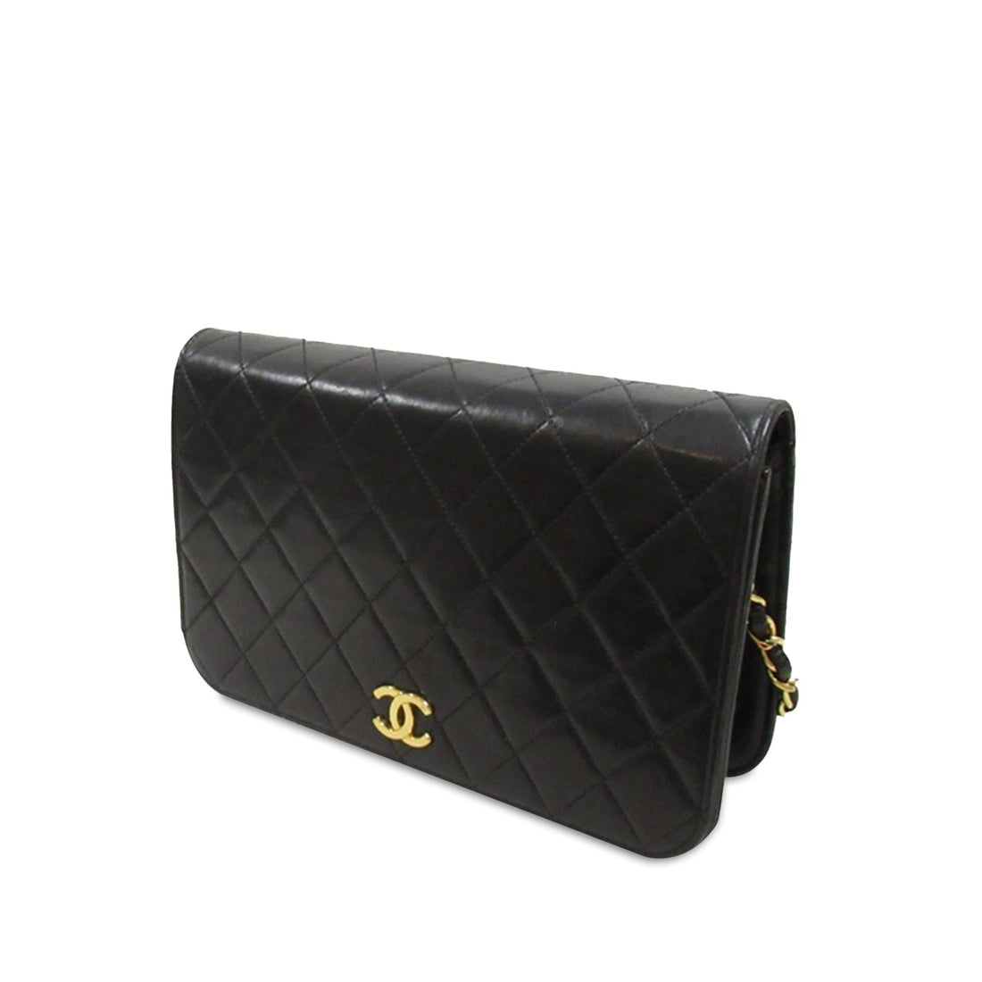 Pearl Street Bags Chanel CC Quilted Lambskin Full Flap (SHG-asJbUd)