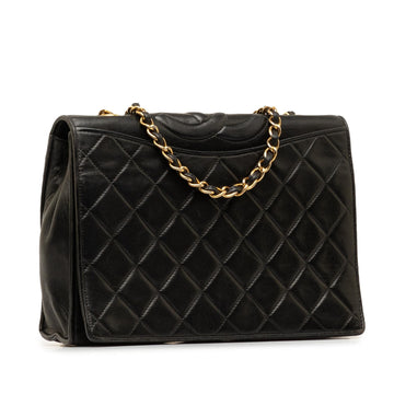 Pearl Street Bags Chanel CC Quilted Lambskin Full Flap (SHG-wxEZyN)