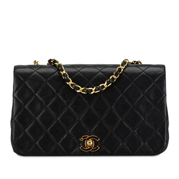 Pearl Street Bags Chanel CC Quilted Lambskin Full Flap (SHG-Y9hmIP)