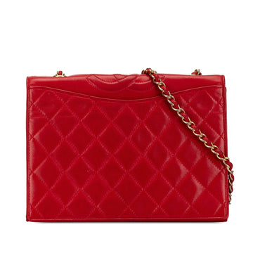 Top Quality Chanel CC Quilted Lambskin Full Flap (SHG-sF6Lle)