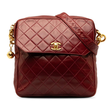 Pearl Street Bags Chanel CC Quilted Lambskin Shoulder Bag (SHG-Q3k70Q)