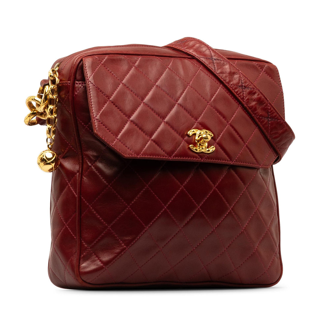 Pearl Street Bags Chanel CC Quilted Lambskin Shoulder Bag (SHG-Q3k70Q)