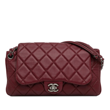 Pearl Street Bags Chanel CC Quilted Lambskin Single Flap (SHG-zHHunq)