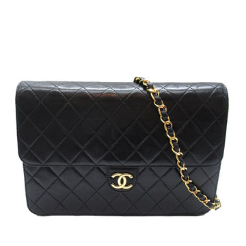 Pearl Street Bags Chanel CC Quilted Lambskin Single Flap (SHG-iO4bfz)