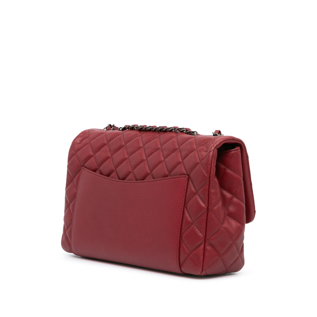 Chanel CC Quilted Lambskin Single Flap (SHG-3o3VT5)