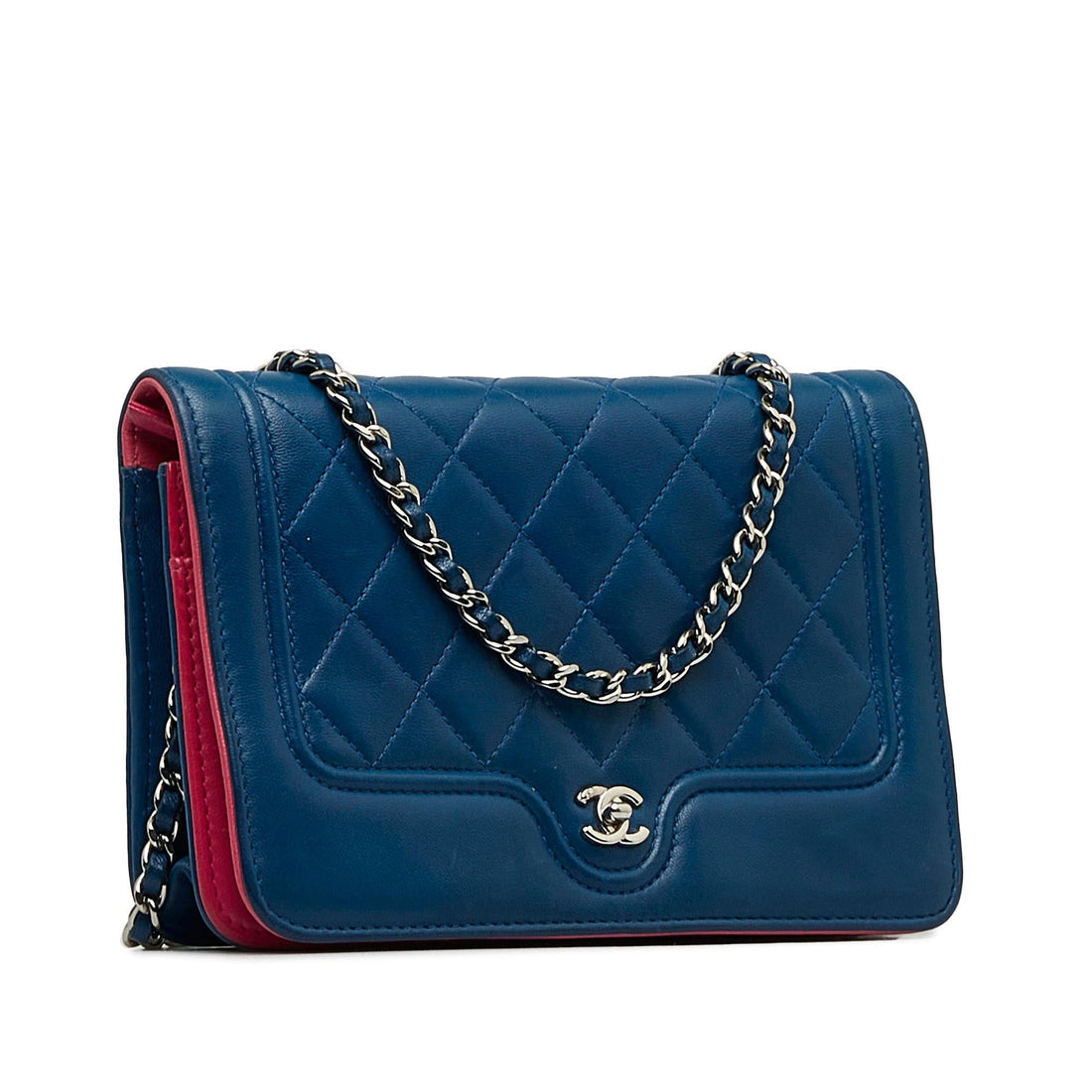 Chanel CC Quilted Lambskin Wallet On Chain (SHG-pNZxlK)