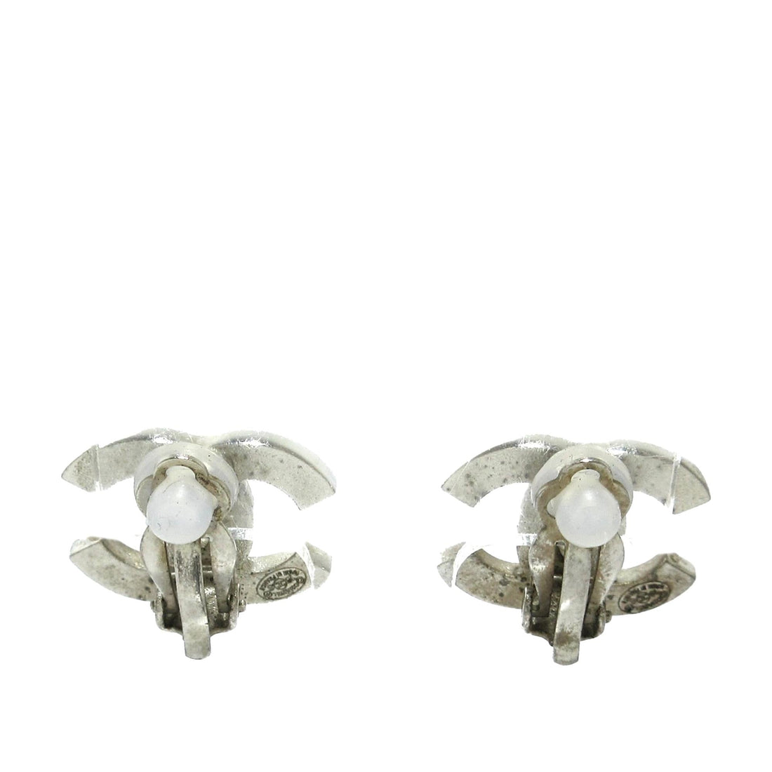 Pearl Street Bags Chanel CC Stripe Clip on Earrings (SHG-r493L0)