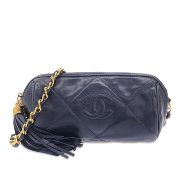 Pearl Street Bags Chanel CC Tassel Lambskin Leather Shoulder Bag (SHG-DJNDFs)