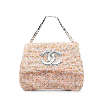 Top Quality Chanel CC Tweed Flap (SHG-LRSREN)