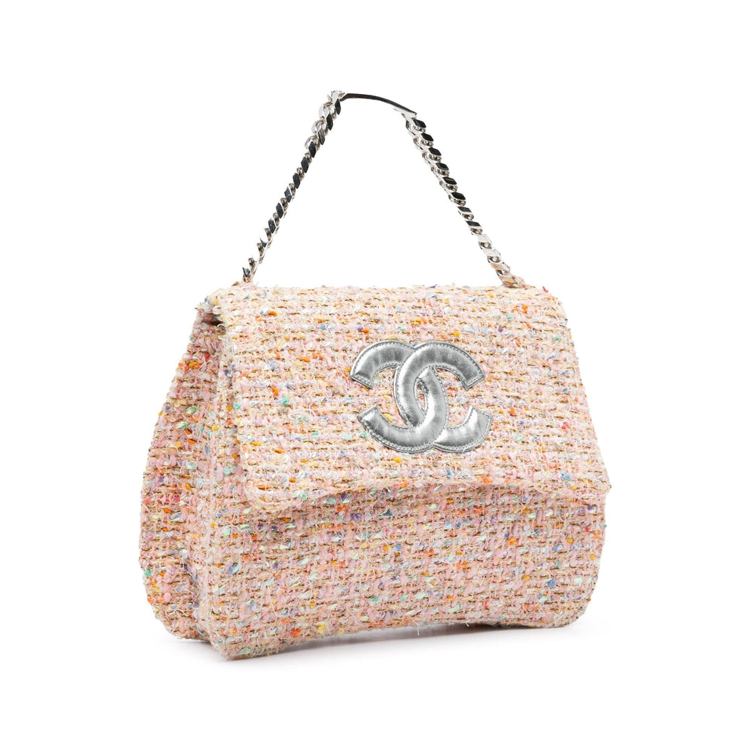 Top Quality Chanel CC Tweed Flap (SHG-LRSREN)