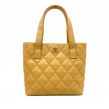 Pearl Street Bags Chanel CC Wild Stitch Lambskin Handbag (SHG-dhxke3)