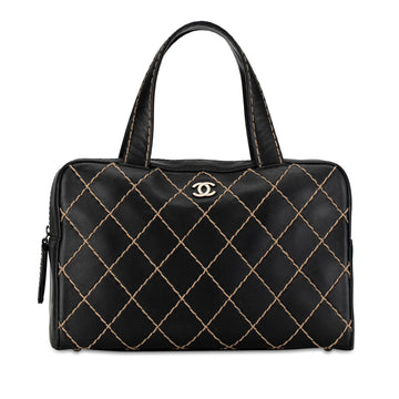 Pearl Street Bags Chanel CC Wild Stitch Lambskin Handbag (SHG-GFLpJL)