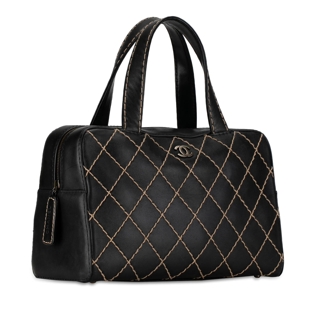 Pearl Street Bags Chanel CC Wild Stitch Lambskin Handbag (SHG-GFLpJL)