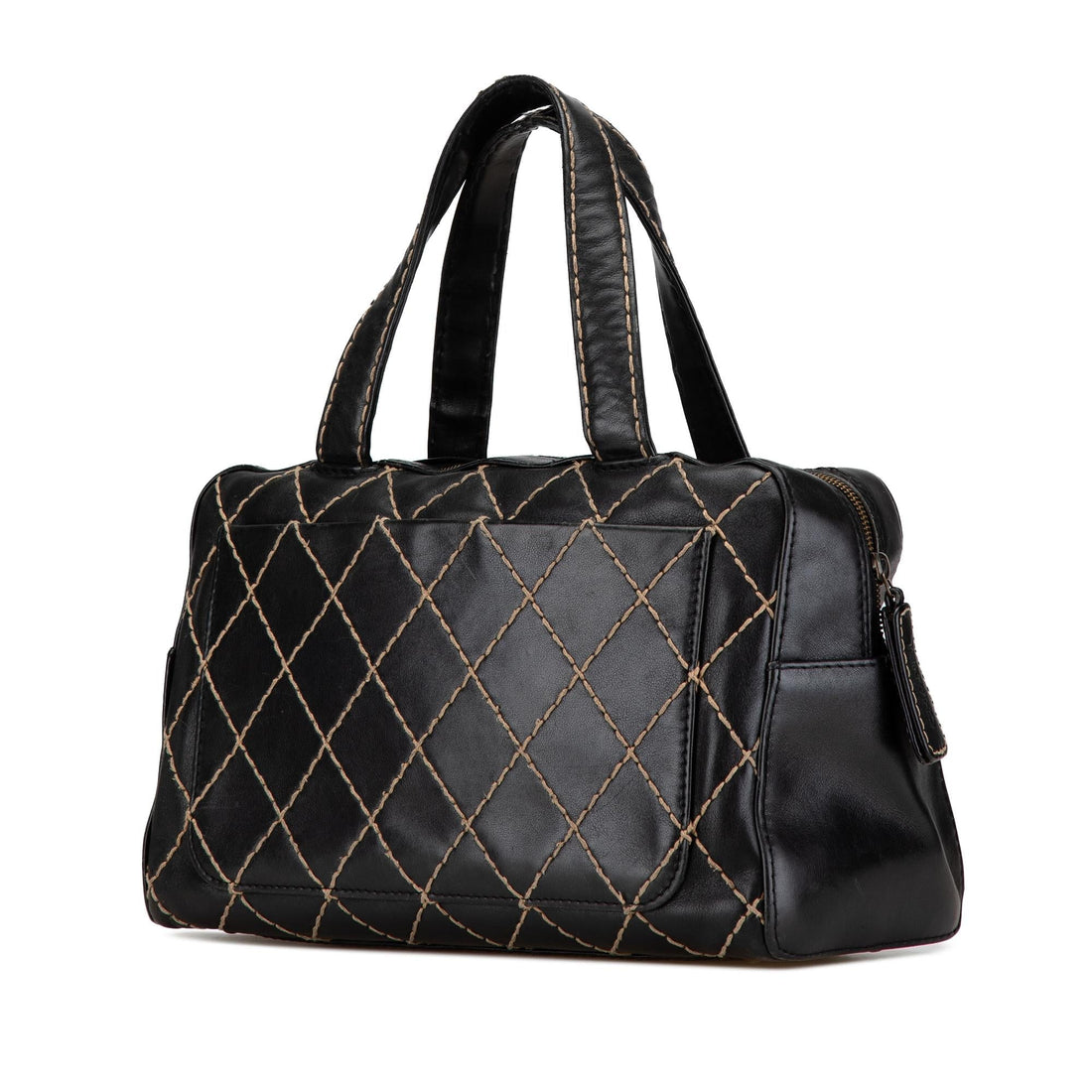 Chanel CC Wild Stitch Lambskin Handbag (SHG-XpcqJy)