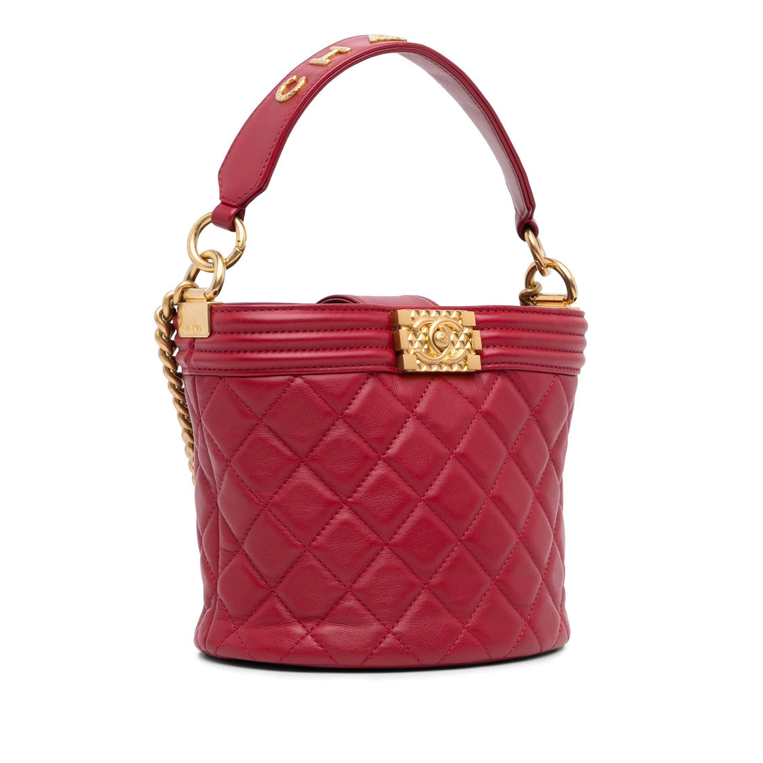 Chanel CalBNkin Boy Bucket Bag (SHG-nCJtTq)