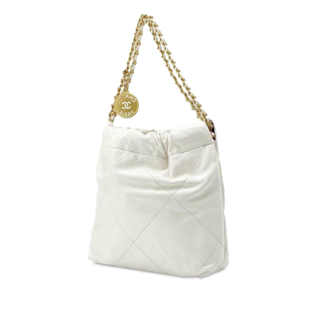Pearl Street Bags Chanel Calfskin Mini 22 Satchel (SHG-TpGbCT)