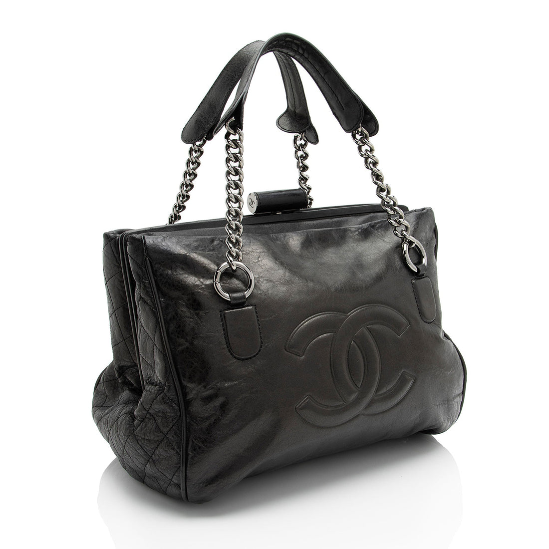 Top Quality Chanel Calfskin Perfect Day Grand Shopping Tote (SHF-0y7NE2)