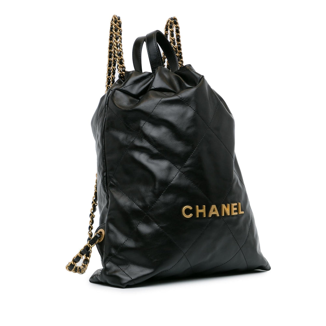 Chanel CalBNkin Quilted 22 Backpack (SHG-TXZEKc)