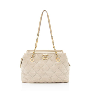 Chanel CalBNkin Retro Chain Tote (SHF-syaS0b)