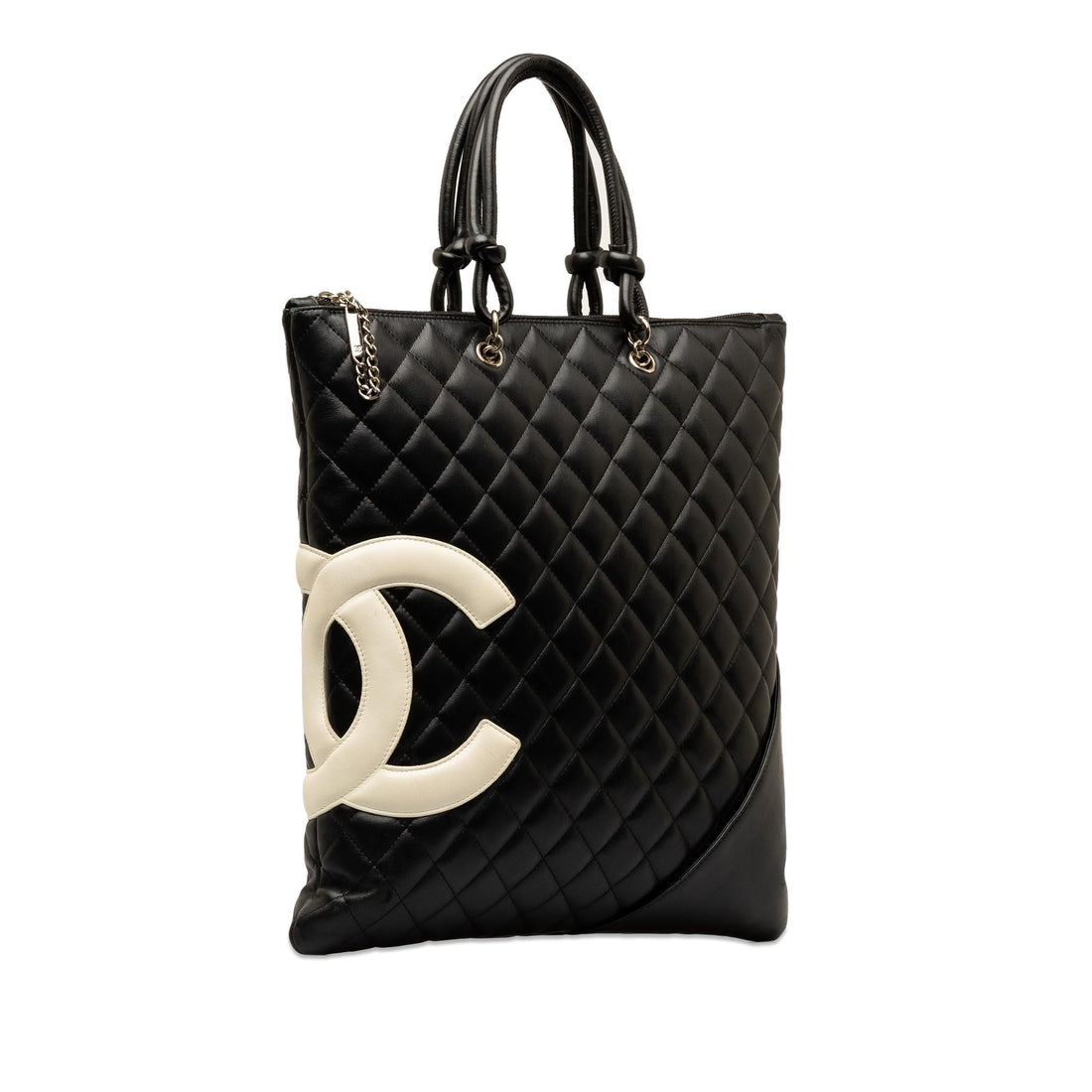 Pearl Street Bags Chanel Cambon Ligne Flat Tote (SHG-s5mH2f)